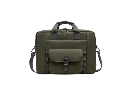 Tactical Green Multi-Compartment Laptop Briefcase