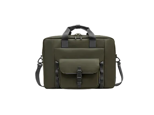 Tactical Green Multi-Compartment Laptop Briefcase