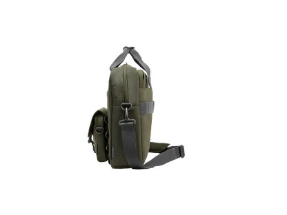 Tactical Green Multi-Compartment Laptop Briefcase