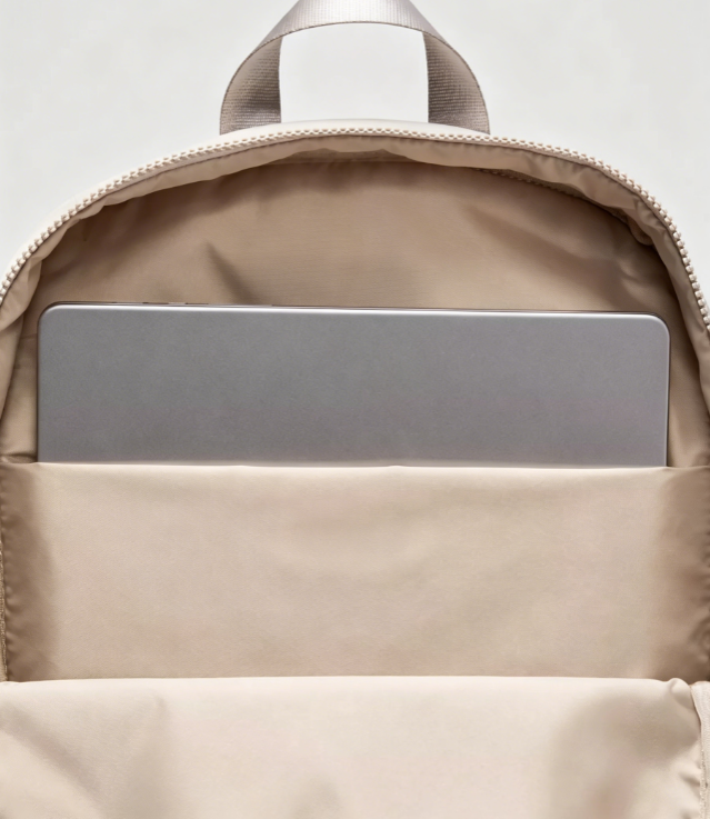 Minimalist Lightweight Nylon Laptop Backpack