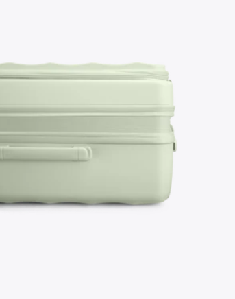 Sage Green Multi-Functional Carry-On Suitcase