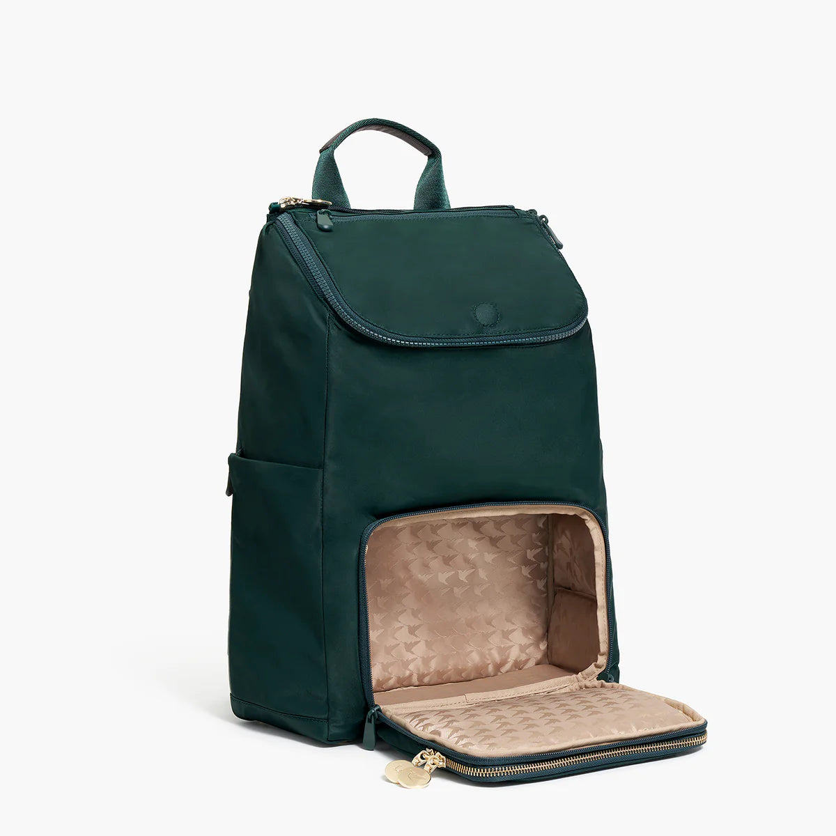 Multi-Compartment Travel Nylon Backpack