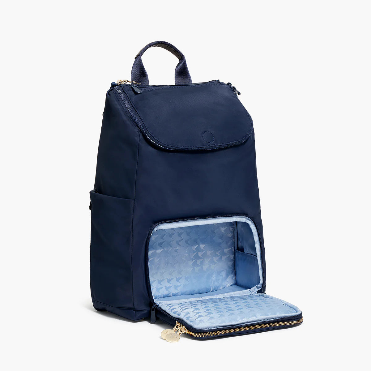 Multi-Compartment Travel Nylon Backpack